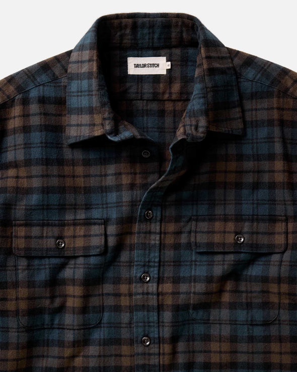 Taylor Stitch The Yosemite Shirt in Wetlands Plaid