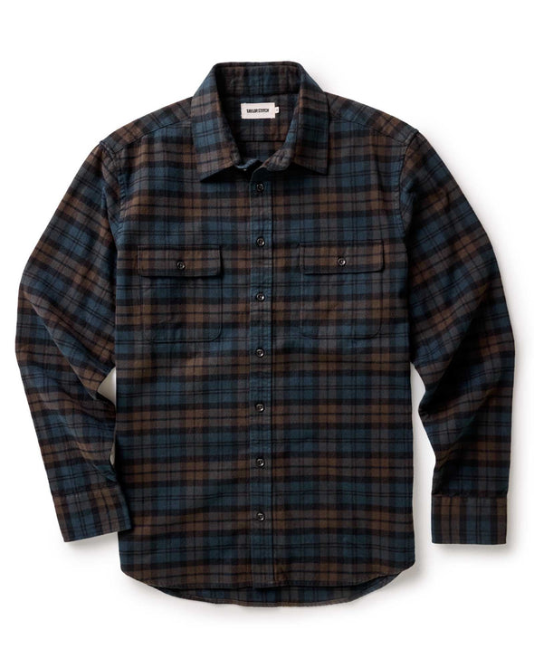 Taylor Stitch The Yosemite Shirt in Wetlands Plaid