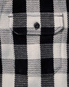 Taylor Stitch The Division Shirt in Black Indigo Check