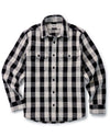Taylor Stitch The Division Shirt in Black Indigo Check