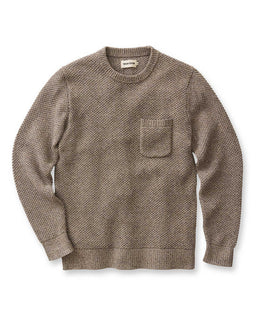 Taylor Stitch Crawford Crew Sweater in Coffee Twist - image 1