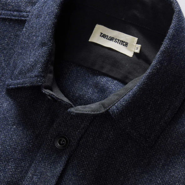 Taylor Stitch CPO Shirt in Marine Tweed