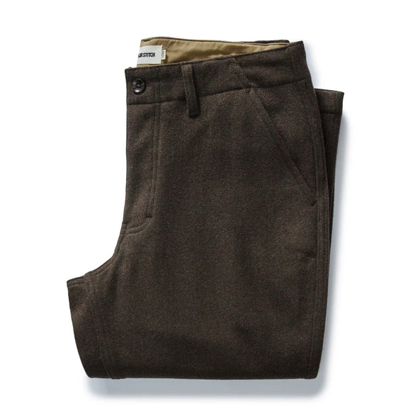 Taylor Stitch Carnegie Pant in Army Herringbone