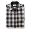 Taylor Stitch Moto Utility Shirt in White Smoke Plaid