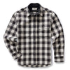 Taylor Stitch Moto Utility Shirt in White Smoke Plaid