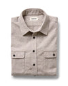 Taylor Stitch Yosemite LS Shirt in Oat Donegal