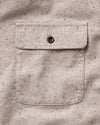 Taylor Stitch Yosemite LS Shirt in Oat Donegal