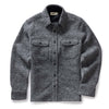 Taylor Stitch Connor Overshirt in Heather Ash Boucle
