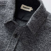 Taylor Stitch Connor Overshirt in Heather Ash Boucle