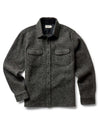 Taylor Stitch Connor Overshirt in Heather Olive Boucle