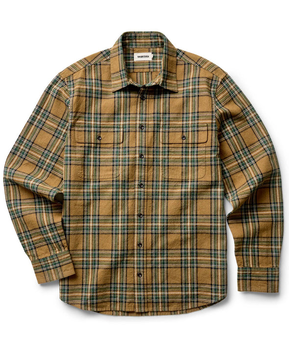 Taylor Stitch Craftsman Shirt in Fern Plaid
