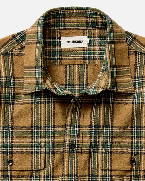 Taylor Stitch Craftsman Shirt in Fern Plaid