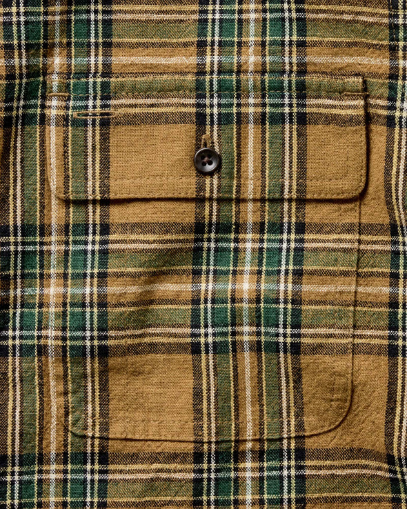 Taylor Stitch Craftsman Shirt in Fern Plaid