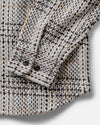 Taylor Stitch Cutter Overshirt in Stone Plaid