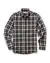 Taylor Stitch Jack LS Shirt in Coal Plaid Waffle