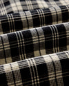 Taylor Stitch Jack LS Shirt in Coal Plaid Waffle
