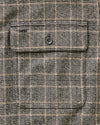 Taylor Stitch Ledge LS Shirt in Coal Plaid
