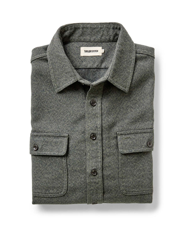 Taylor Stitch Ledge LS Shirt in Pine Twist