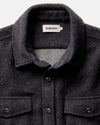 Taylor Stitch Maritime LS Shirt Jacket in Heather Charcoal Wool
