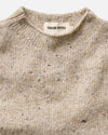 Taylor Stitch Seafarer Sweater in Natural Donegal