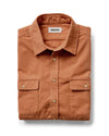 Taylor Stitch Yosemite LS Shirt in in Summit Orange