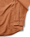 Taylor Stitch Yosemite LS Shirt in in Summit Orange