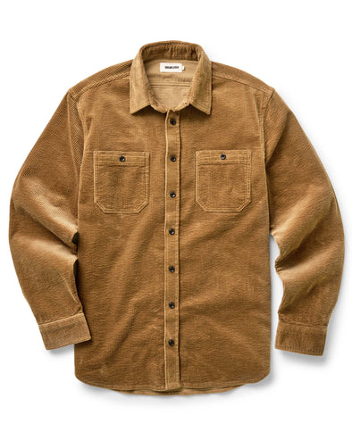 Taylor Stitch Utility Shirt in Bourbon Corduroy