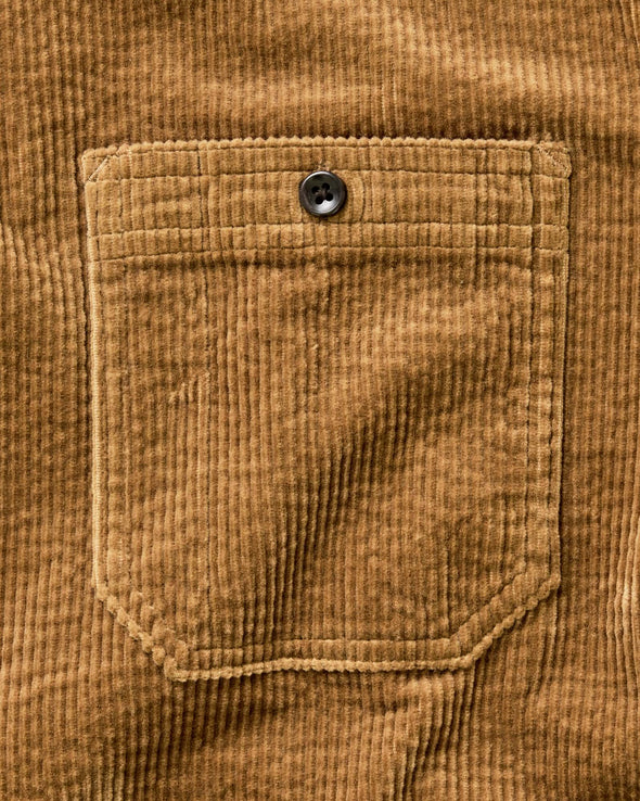 Taylor Stitch Utility Shirt in Bourbon Corduroy