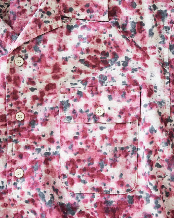 Taylor Stitch Carter SS Shirt in Hibiscus