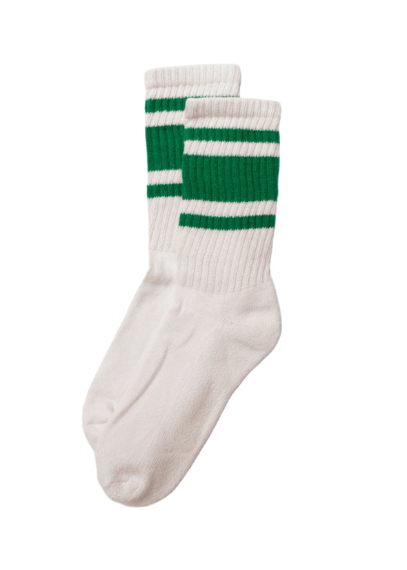 American Trench Mono Stripe Sock in Kelly Green