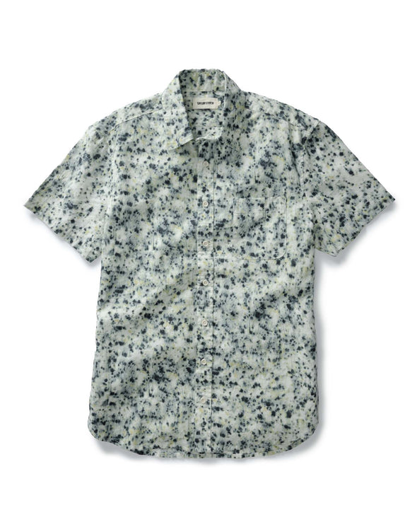 Taylor Stitch California SS Shirt in Blue Agave
