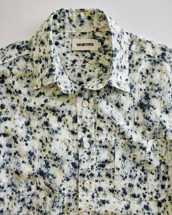 Taylor Stitch California SS Shirt in Blue Agave