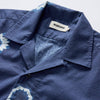 Taylor Stitch Davis SS Shirt in Dark Navy Geo