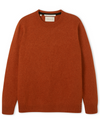 Peregrine Makers Crew Sweater in Orange