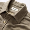 Taylor Stitch Utility Shirt in Fatigue Olive French Terry Twill Knit