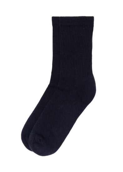 American Trench Supermerino Socks in Navy