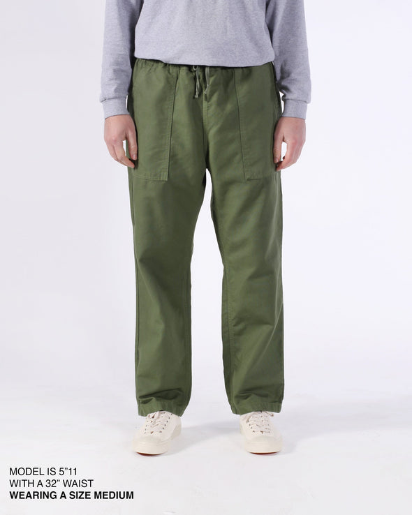 Service Works Canvas Chef Pant in Olive