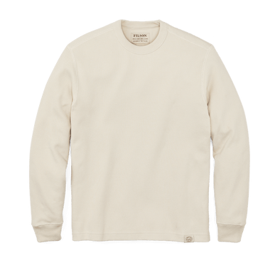 Filson Waffle Knit Thermal Crewneck in Sand1