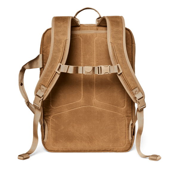 Filson Surveyor Pullman Pack in Dark Tan/Flame