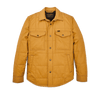 Filson Cover Cloth Quilted Jac-shirt in Yellow Ochre