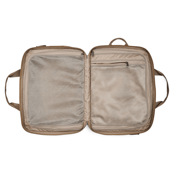 Filson Surveyor Pullman Pack in Dark Tan/Flame