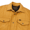 Filson Cover Cloth Quilted Jac-shirt in Yellow Ochre