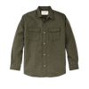 Filson Worsted Wool Guide Shirt in Forest Green Hunter