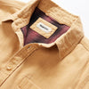 Taylor Stitch Lined Utility Shirt in Wheat Denim