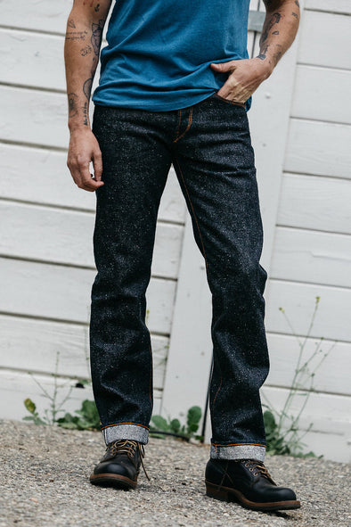 Hiroshi Kato Hammer Straight in 13.5 oz. Raw Selvedge in Old Nep Indigo