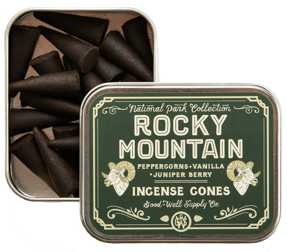 Good & Well Supply National Parks Incense - Rocky Mountain