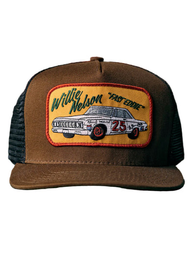 Imogene & Willie x Willie Nelson Fast Eddie Trucker Hat