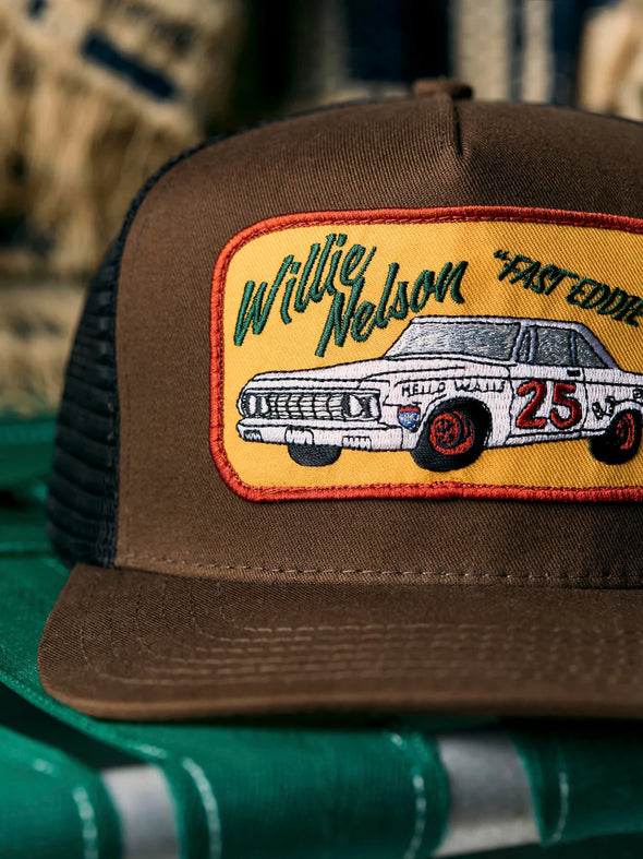 Imogene & Willie x Willie Nelson Fast Eddie Trucker Hat