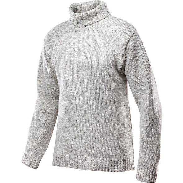 Devold Nansen High Neck Sweater in Grey Melange
