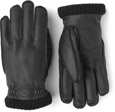Hestra Deerskin Primaloft Glove in Black